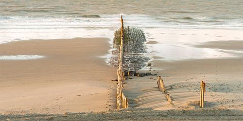 Breakwater at Cadzand.