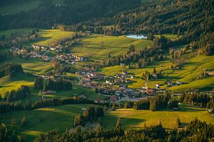 Blick auf Blick auf Jungholz von Leo Schindzielorz