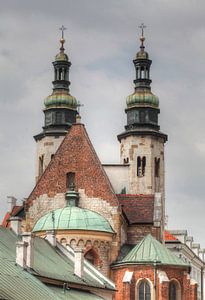 Église Saint-André dans la rue Grodzka, vieille ville de Stare Miasto, Cracovie, Petite Pologne, Pol