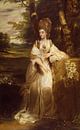 Porträt von Lady Bampfylde, Joshua Reynolds von Meesterlijcke Meesters Miniaturansicht