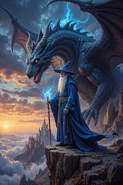 THALORVEX – De tovenaar met zijn gigantische draak