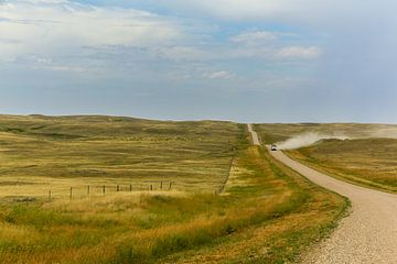 Prairie langs Highway 1 Canada van Lynxs Photography