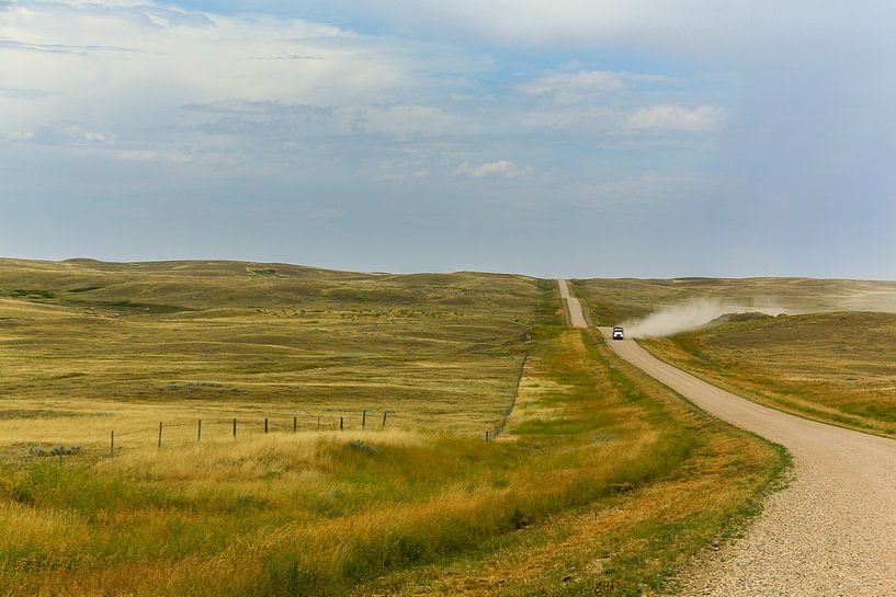 Prairie langs Highway 1 Canada van Lynxs Photography
