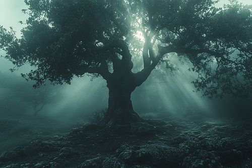 het magische spirituele bos