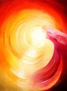  Soul Journey into Light - Angel Art van Marita Zacharias thumbnail