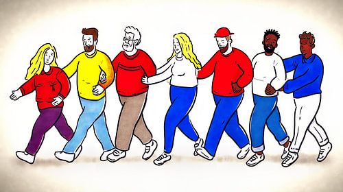 Diversiteit hand in hand