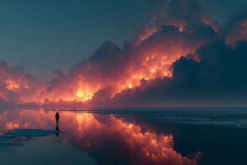 minimalism man and nature drama by Egon Zitter
