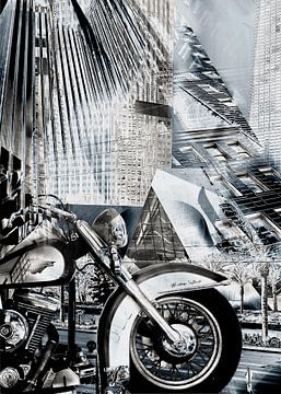 Harley in las vegas by Alex Neumayer