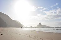 Mist en zon op het strand van Oregon Verenigde Staten van My Footprints thumbnail