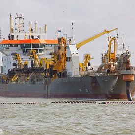 Drague suceuse à benne traînante Boskalis sur Guido Akster