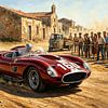 Targa Florio 1961 - Willy Mairesse im Ferrari 250TRI/60 von DeVerviersBelgium