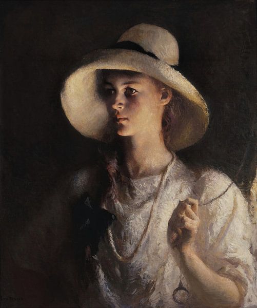 Meine Tochter - Frank W. Benson von Accessible Art