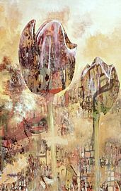 Painted Tulips by Moonheart Artworks