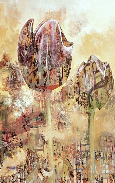 Gemalte Tulpen von Moonheart Artworks