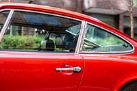 Classic red Porsche 911