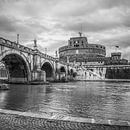 Italië in vierkant zwart wit, Rome par Teun Ruijters Aperçu