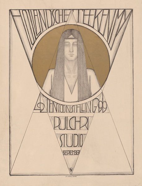 Willy Sluiter, Hollandsche Teekenmij, 1899 von Atelier Liesjes