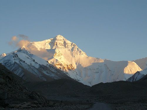 top of the world at sunset