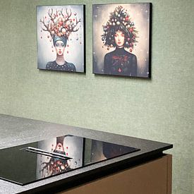 Customer photo: Oh deer by Mirjam Duizendstra, on ArtFrame