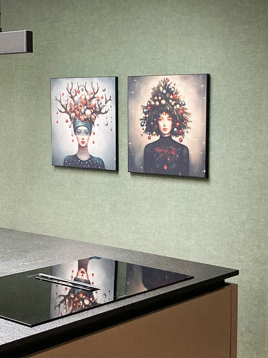 Klantfoto: Silent night van Mirjam Duizendstra, op ArtFrame™