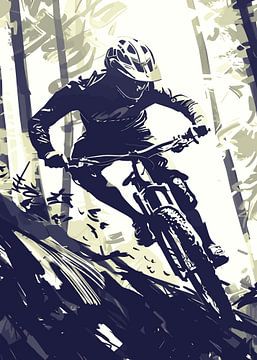 Mountainbike Fansart van Gendhon 66