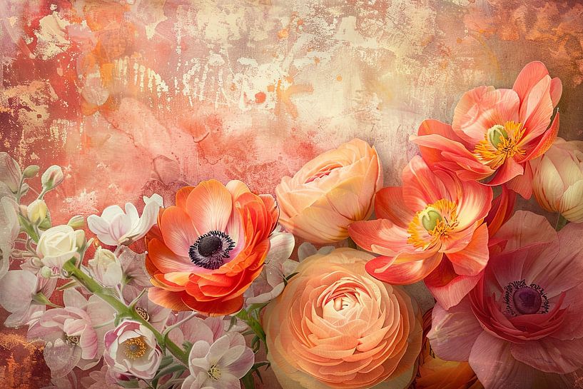 Blumen Blume Frühling von Poster Art Shop