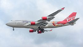 Virgin Atlantic Boeing 747-400 passagiersvliegtuig.