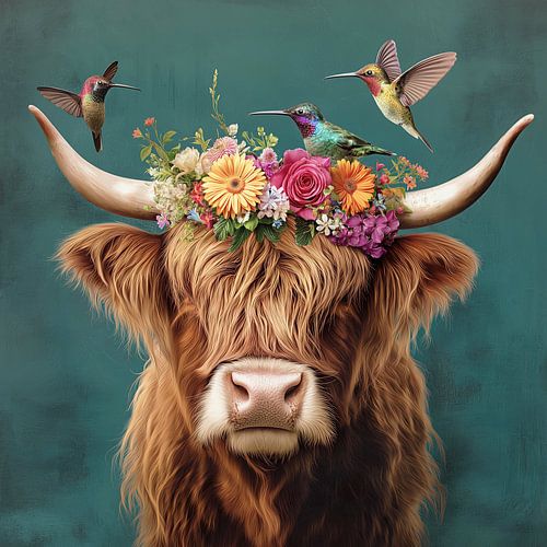 Flower Power Moo