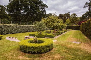 De tuin van Herstmonceux Castle van Rob Boon