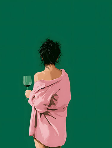 Emerald Evening Pause