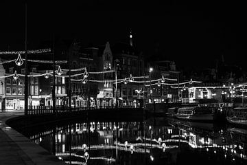 Metro Amsterdam bei Nacht von Anouk Boonstra