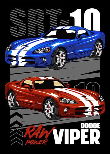 Dodge Viper SRT-10 Muscle Car