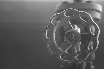 Afsluiter in oude hoogoven