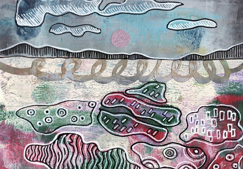 original seasons landscape by Ariadna de Raadt-Goldberg