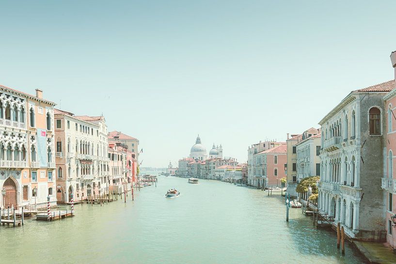 Grand Canal and Santa Maria della Salute by Michael Schulz-Dostal