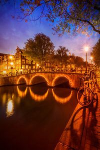 AMSTERDAM Keizersgracht avond idylle