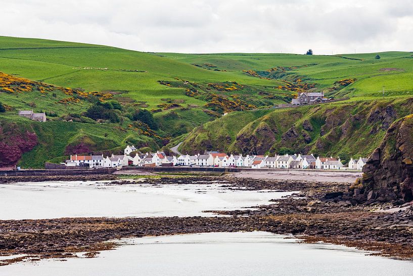 Fischerdorf Pennan in Schottland von Werner Dieterich