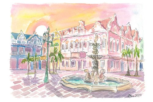 Un rêve à Aruba Oranjestad Îles ABC Antilles sous le vent