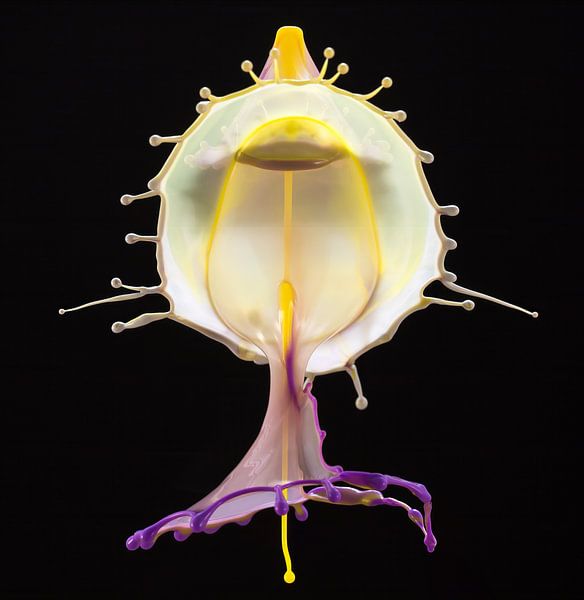 Verre jaune par Rob Kempers