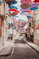 Umbrella street Alicante
