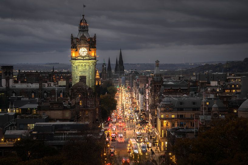 Edinburgh Princess Street par Tim Kreike