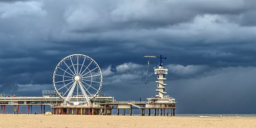 Scheveningen-Pier kurz vor einem Gewitter