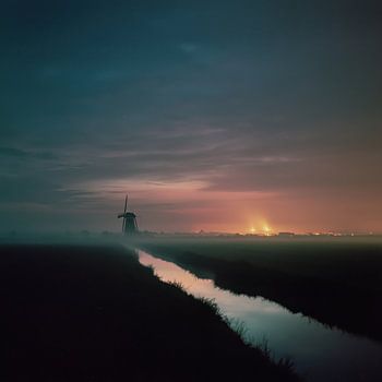 Night Silence over the Polder