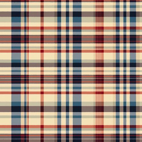 Vintage Plaid # XXXI