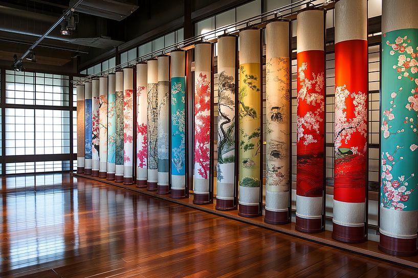 japanse digitale kunst van Egon Zitter