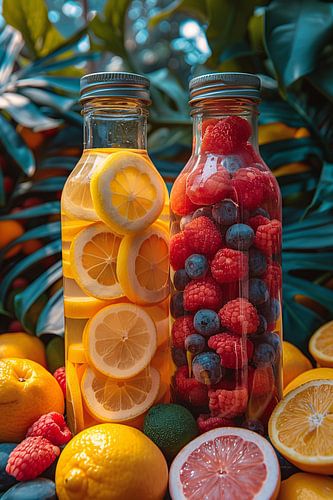 Fruitinfuus met Citroen en Bessen