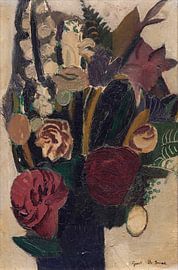 Bloemen, GUSTAVE DE SMET, 1923 van Atelier Liesjes