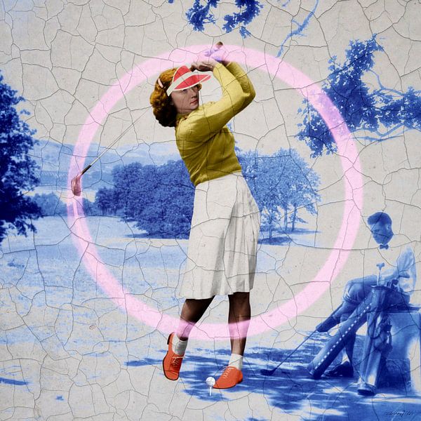 Practice makes perfect (golf) by Blikstjinder by Betty J