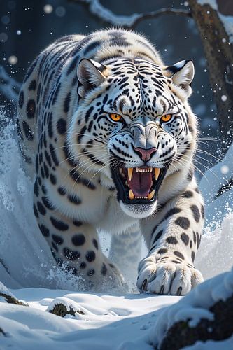 SNOWFURY - Sneeuwluipaard in de Bergstorm