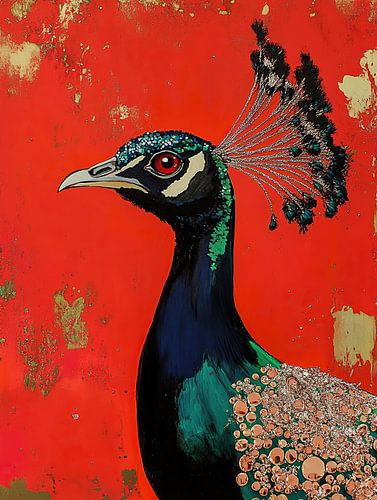 Summer Peacock | Peacock Head